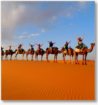 Guided Camel Trek in Merzouga